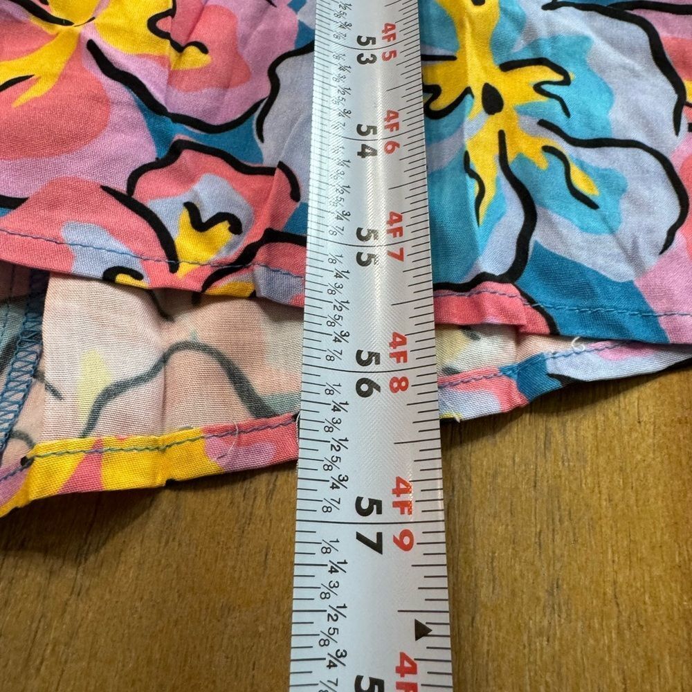 For Love & Lemons‎ Floral Maxi Dress  Size Medium 100% Bamboo - Picture 3 of 13